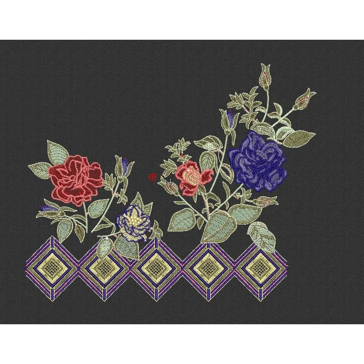 Flower Embroidery Design