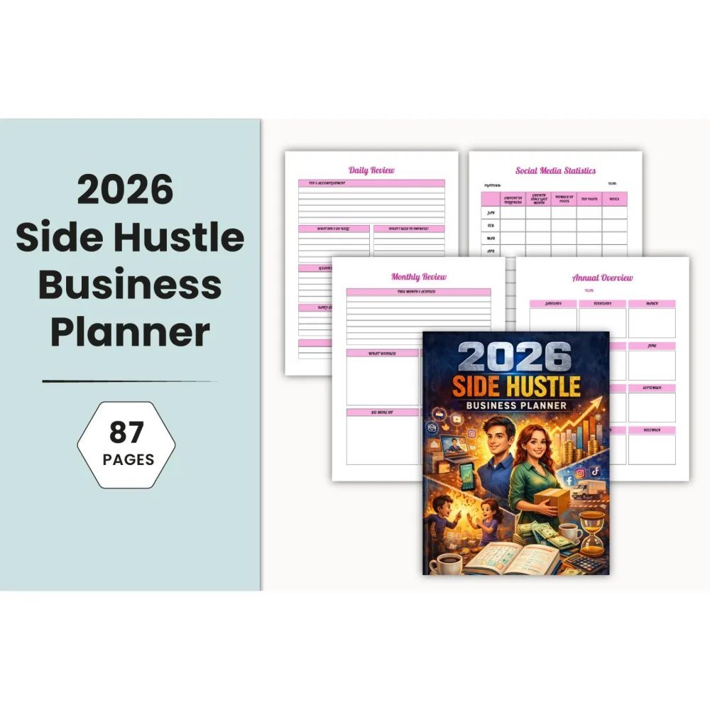 Side Hustle Business Planner
