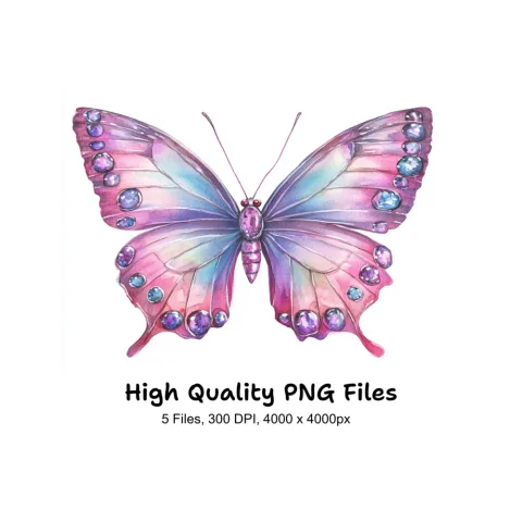 Butterfly Clipart Bundle