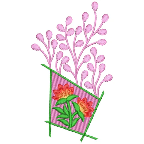 Geo Symmetry Embroidery Design