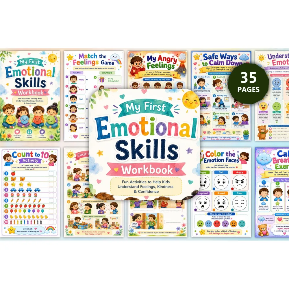 My First Emotional Skills Workbook