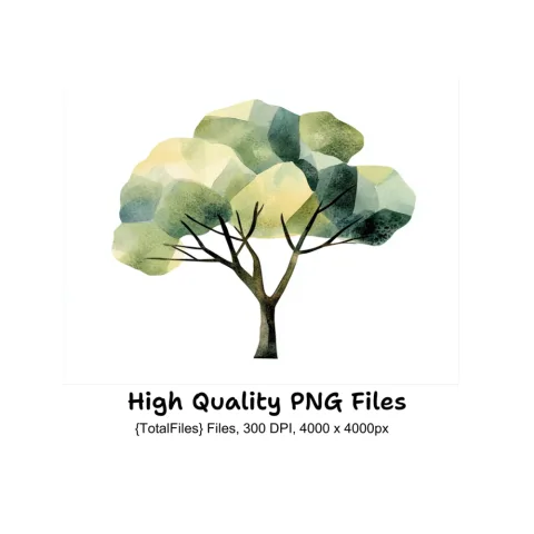 Trees Clipart Bundle