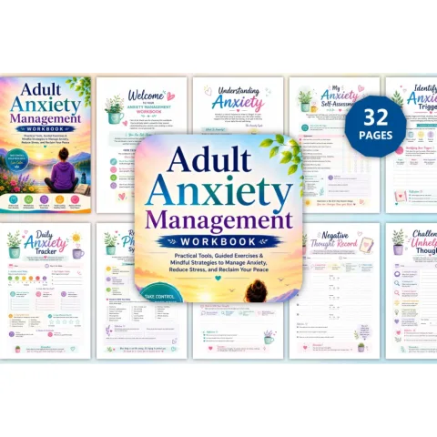 Adult Anxiety Management Workbook