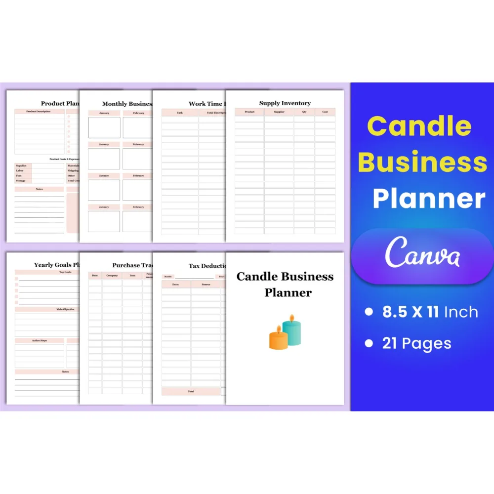 Candle Business Planner
