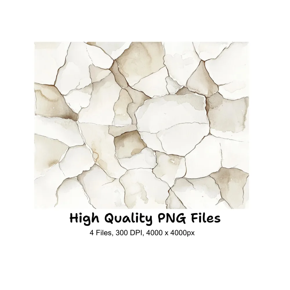 Abstract Cracked Surface Clipart Bundle