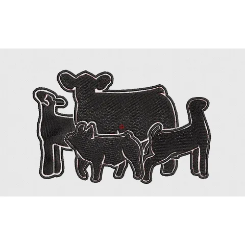 Animal Embroidery Design