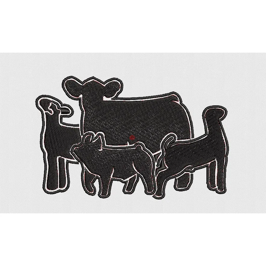 Animal Embroidery Design
