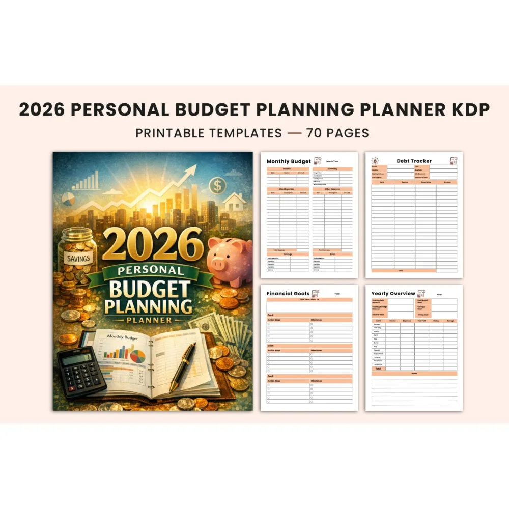 Personal Budget Planning Planner