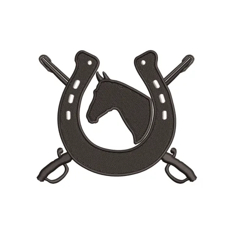 Horse Hunter Embroidery Design
