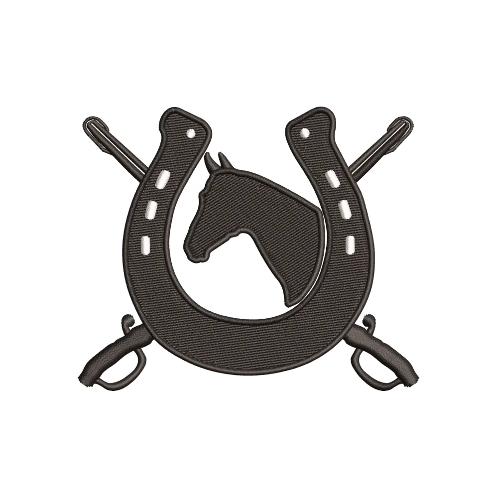 Horse Hunter Embroidery Design