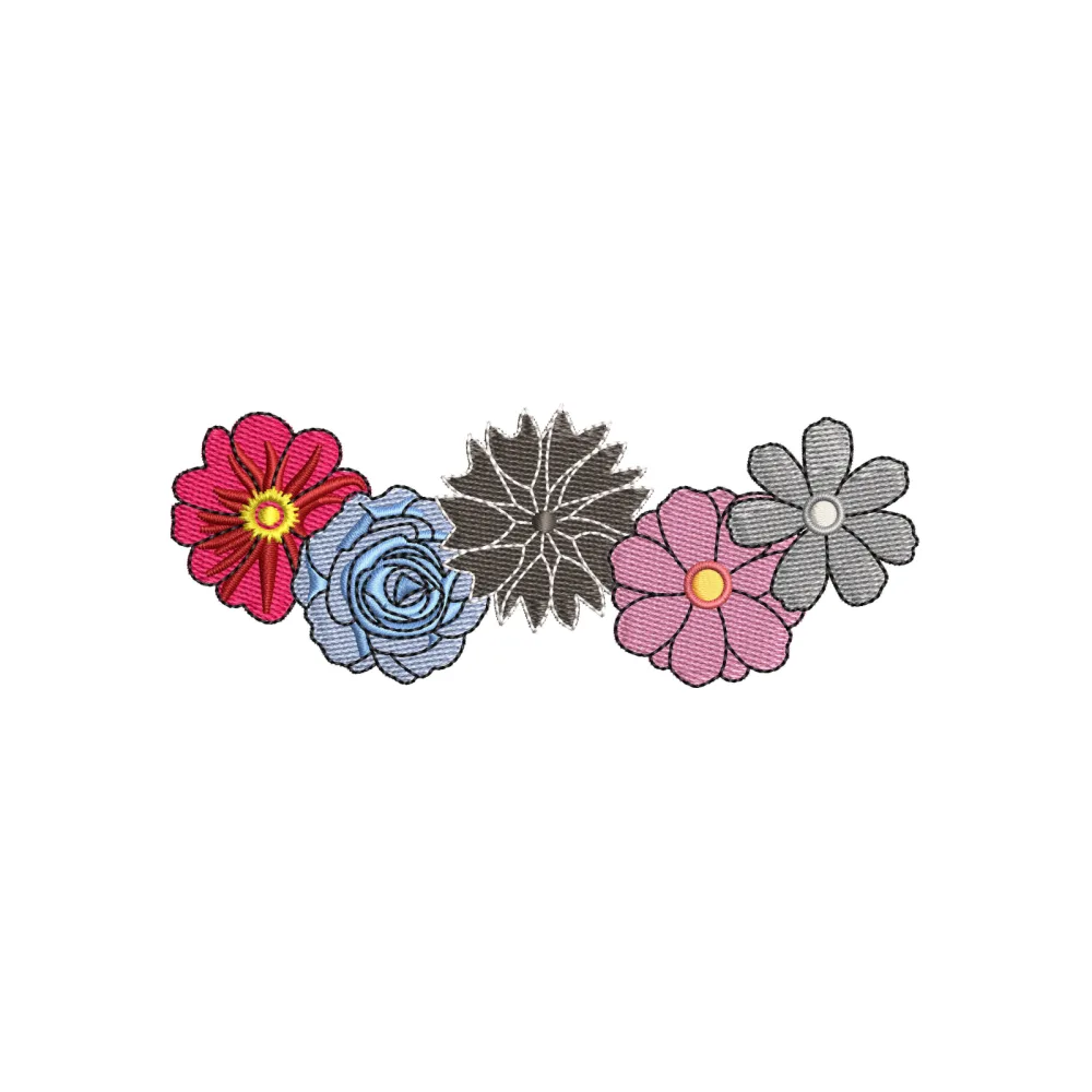 Flower Embroidery Design