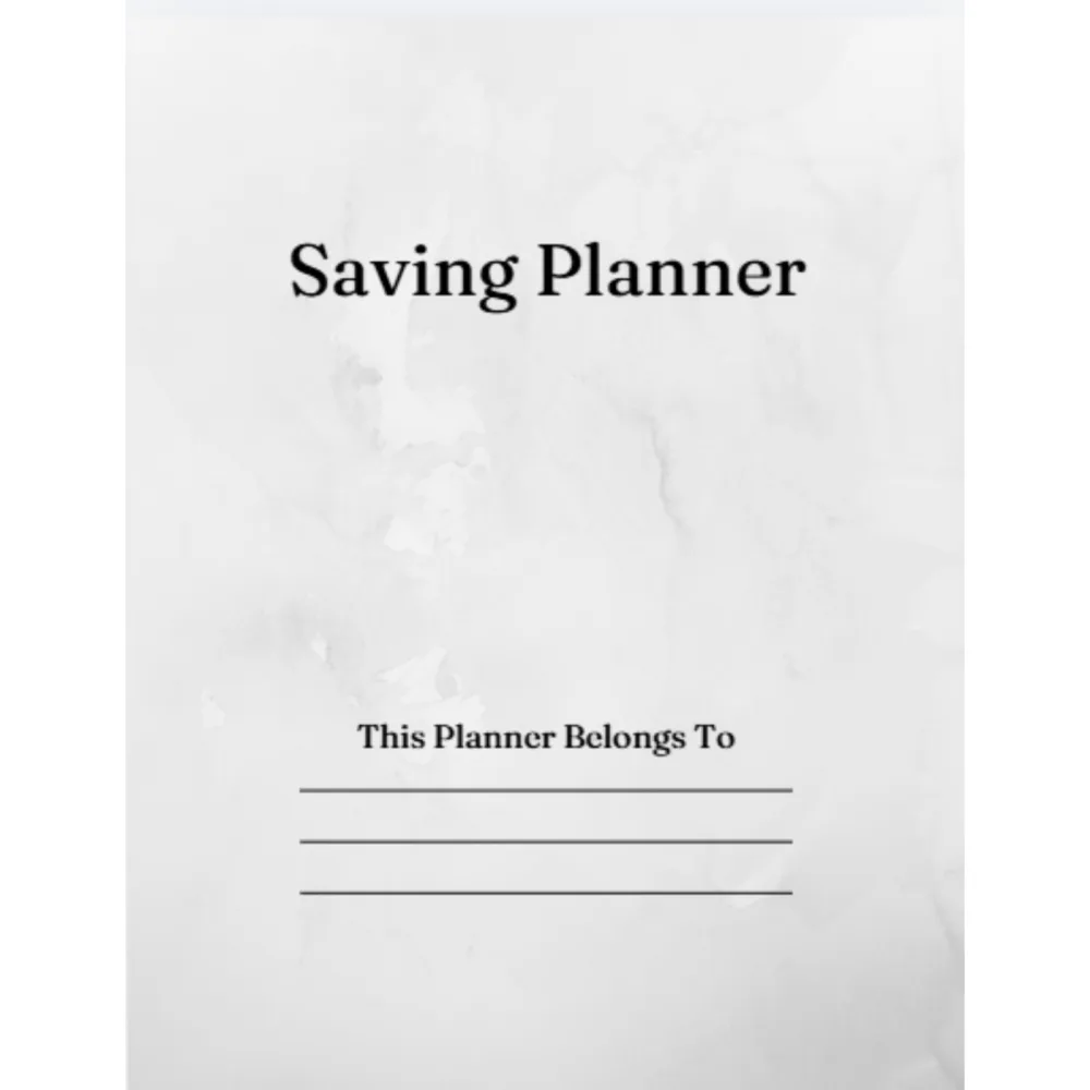 Saving Planner Bundle