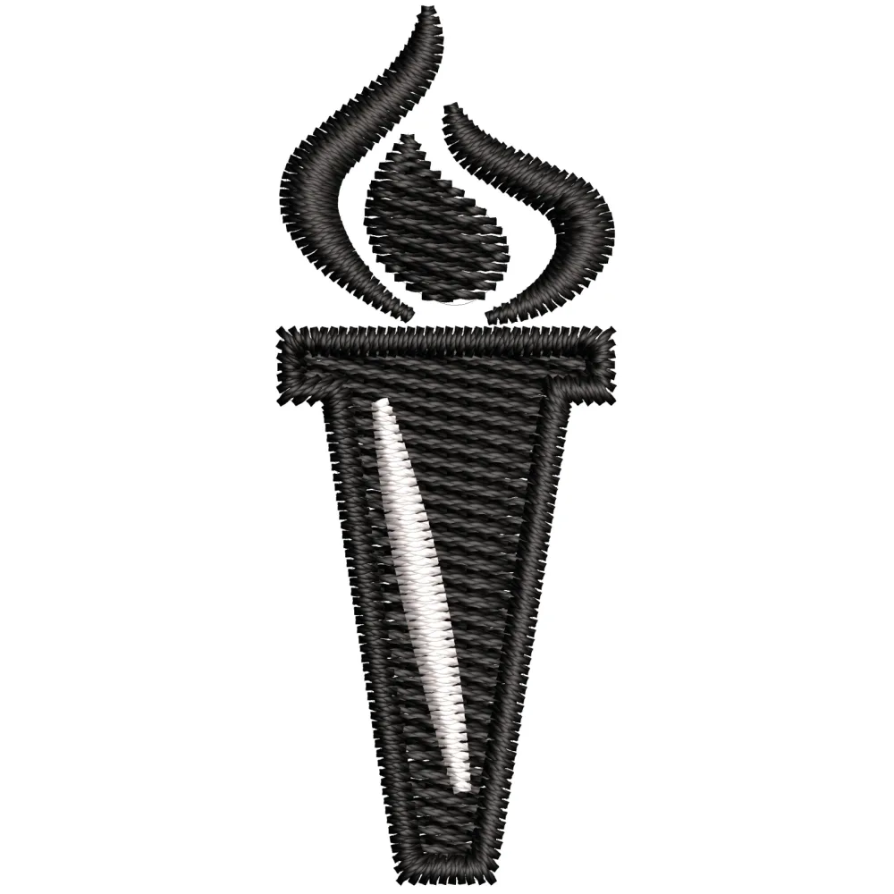 Fire Pot Embroidery Design