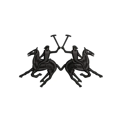 Hockey Player Embroidery Design