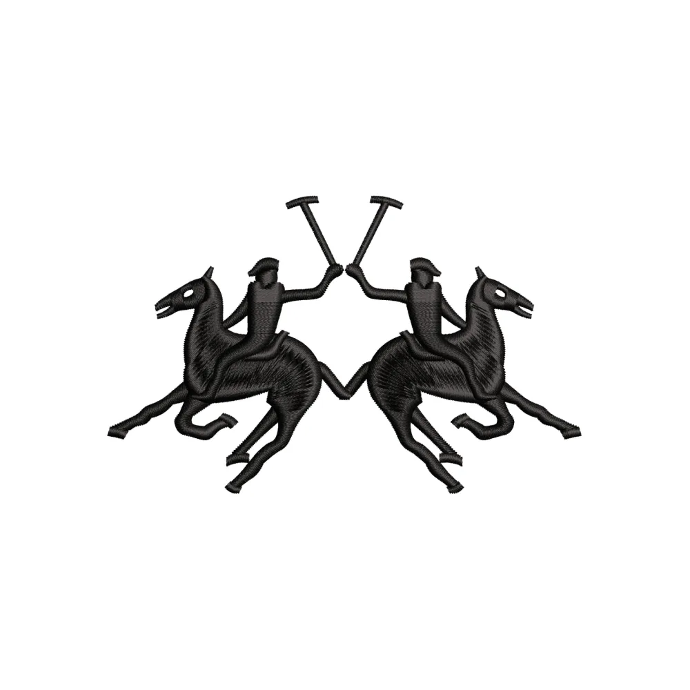 Hockey Player Embroidery Design