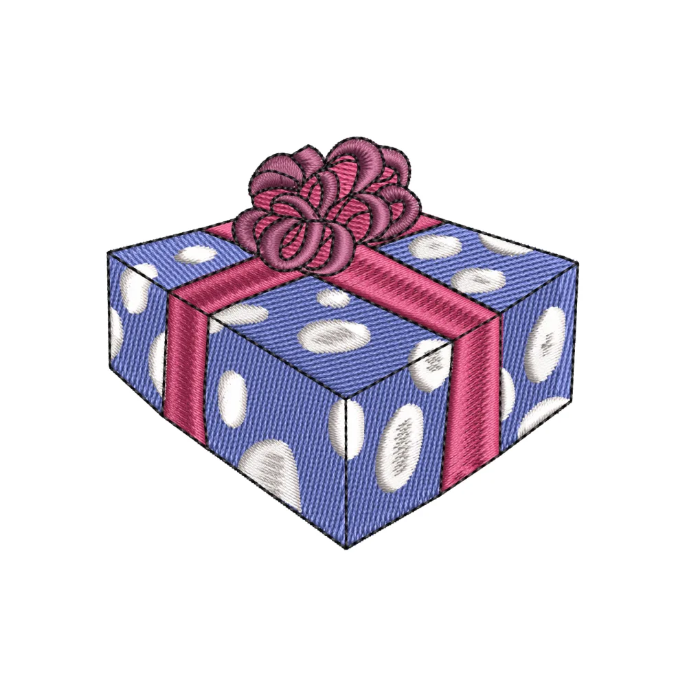 Gift Embroidery Design
