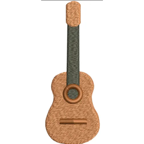 Music Embroidery Design
