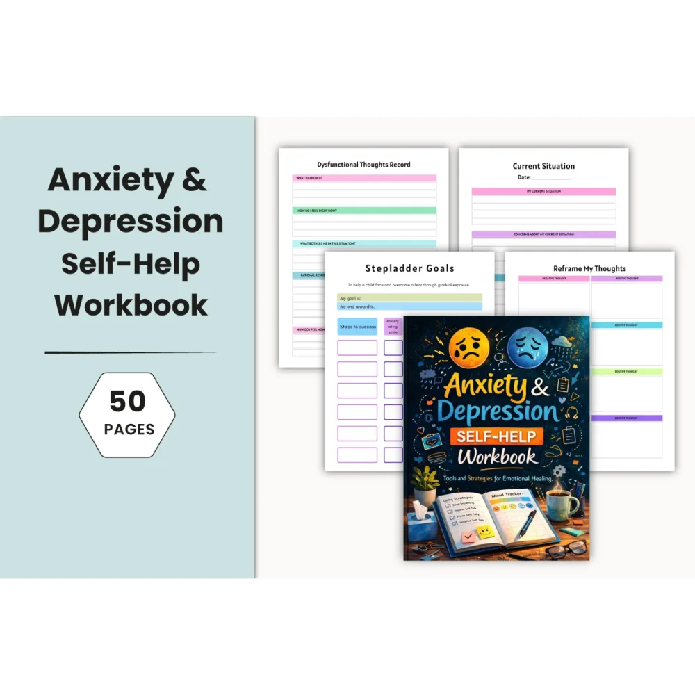 Anxiety and Depression Self-Help Workbook