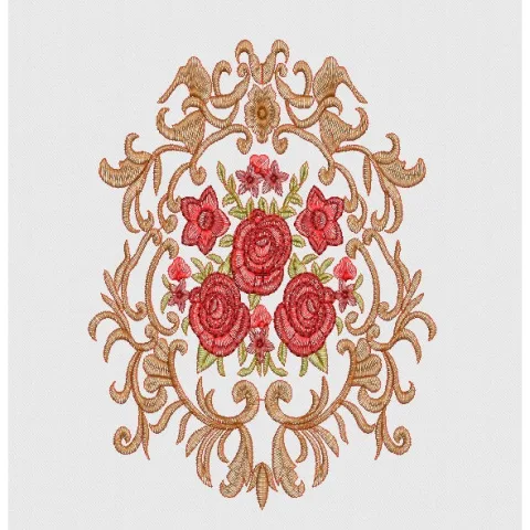 Flower Embroidery Design