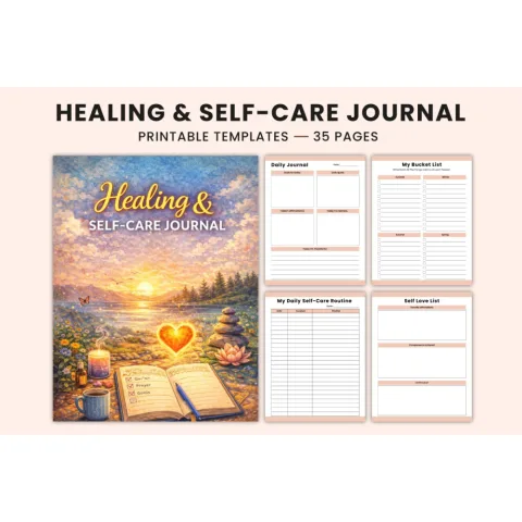 Healing Self-Care Journal