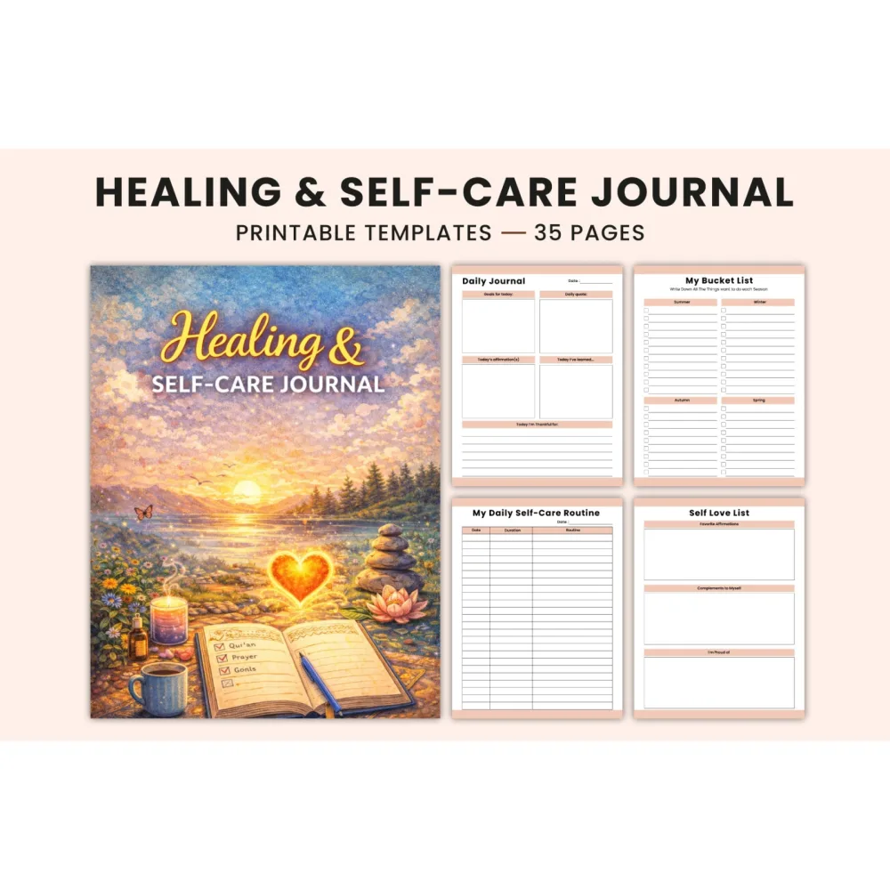 Healing Self-Care Journal