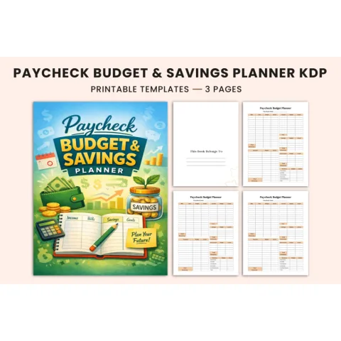 Paycheck Budget Savings Planner