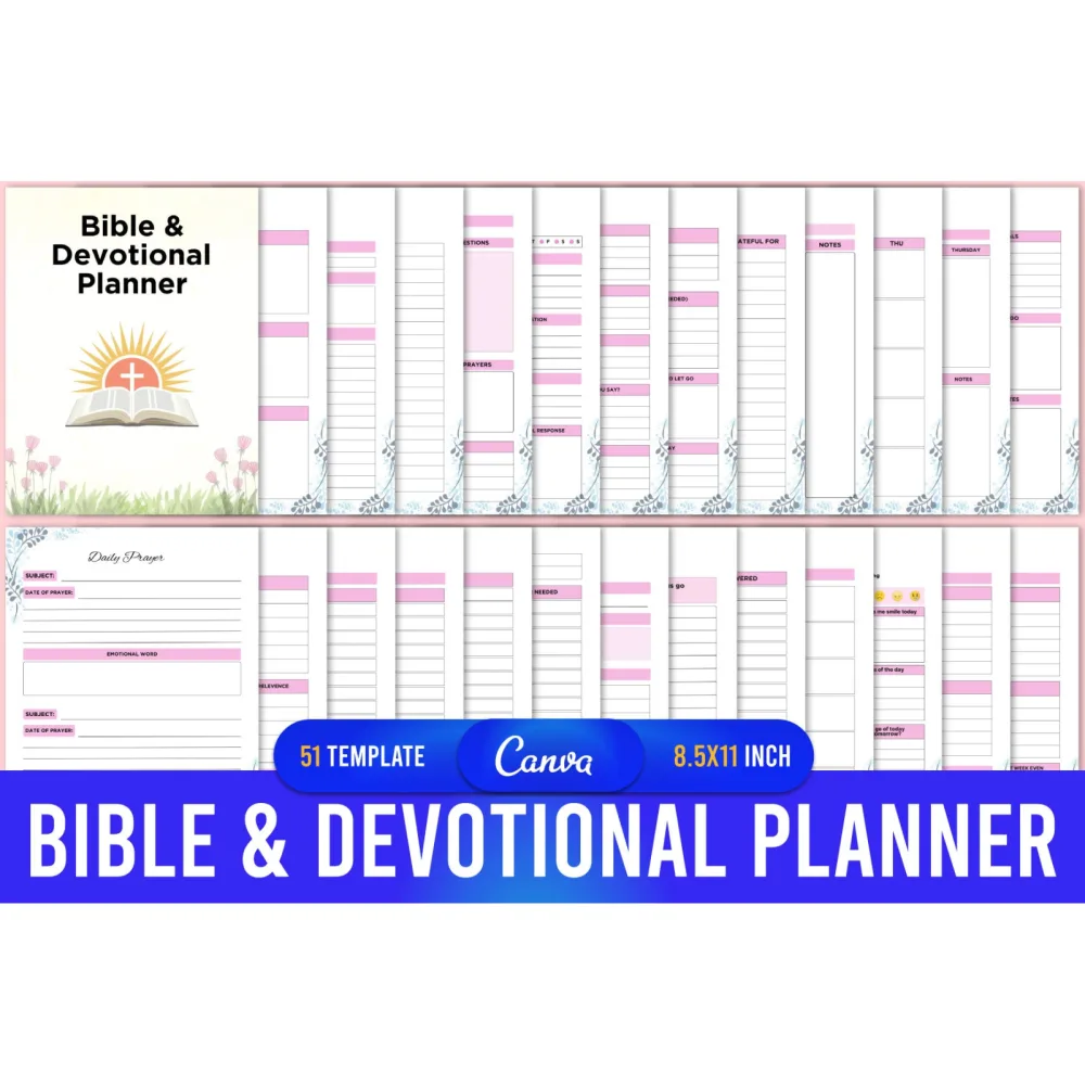 Bible Devotional Planner