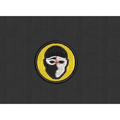 Mask Embroidery Design