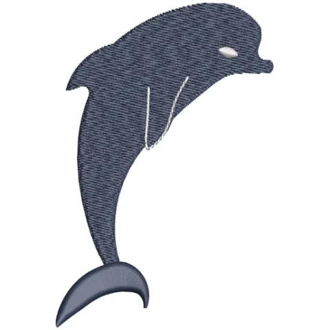 Dolphin Embroidery Design