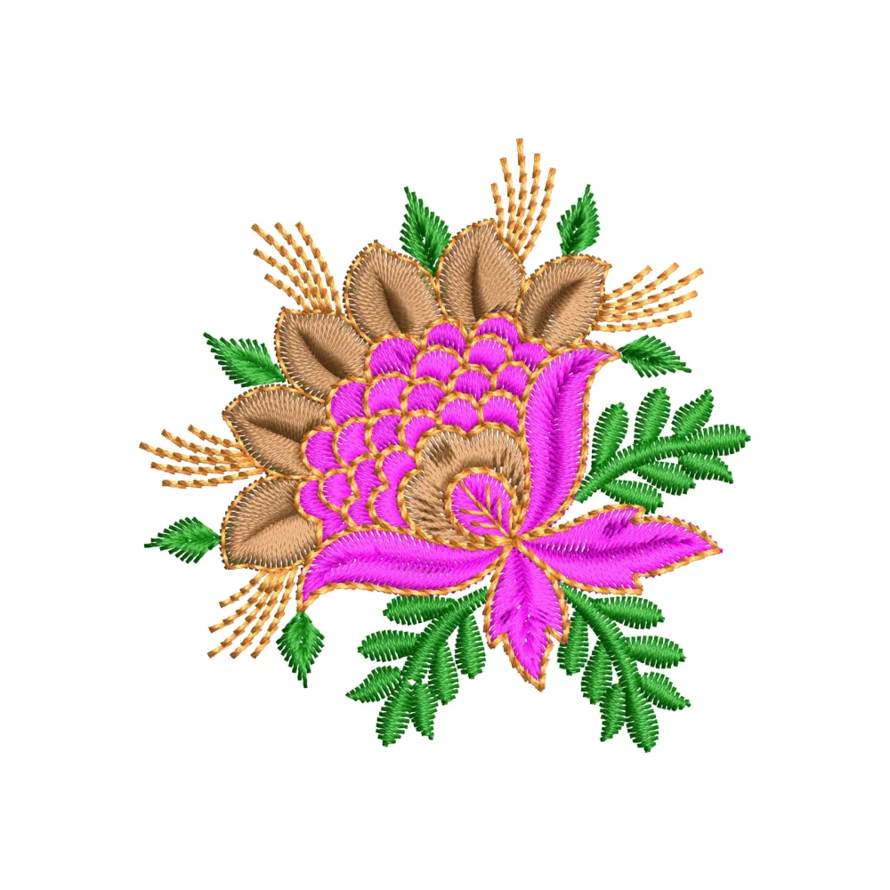 Cauliflower Embroidery Design