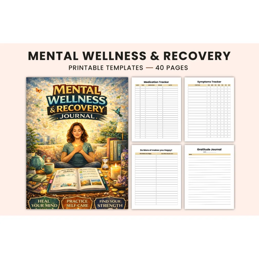 Mental Wellness Recovery Journal