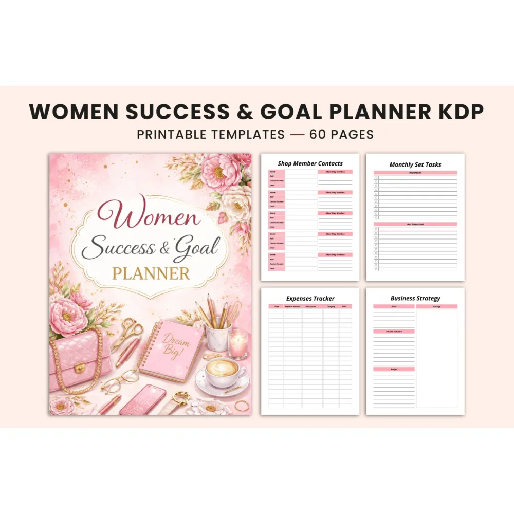 Women's Success Goal Planner
