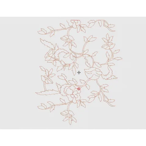 Flower Embroidery Design
