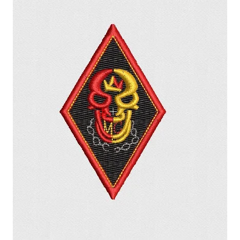 Skull Embroidery Design