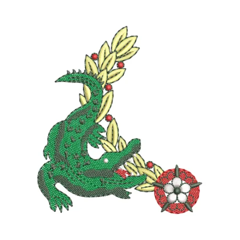 Wild Evil Embroidery Design
