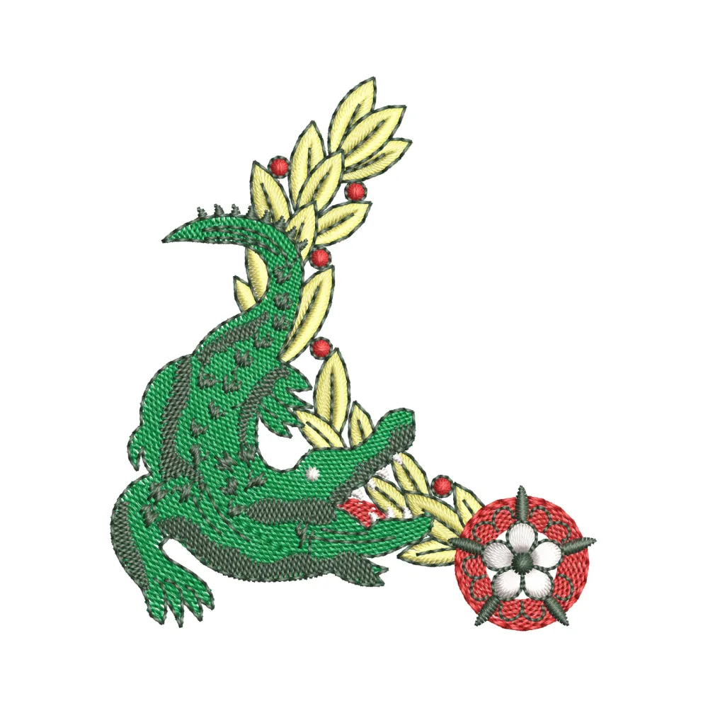 Wild Evil Embroidery Design