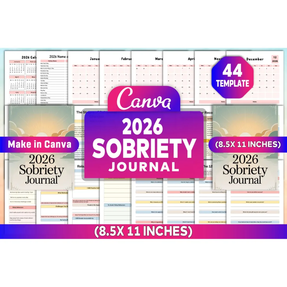 Sobriety Journal for Personal Growth