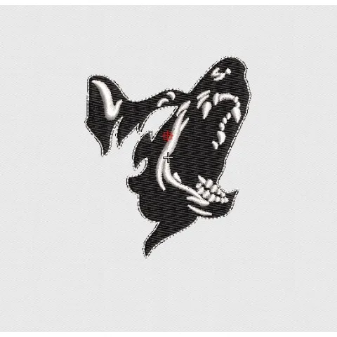Dog Embroidery Design