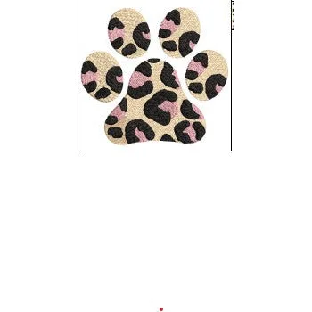 Cat Paw Embroidery Design