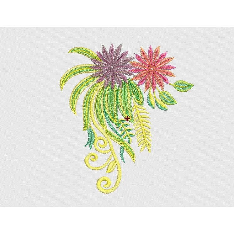 Flower Embroidery Design