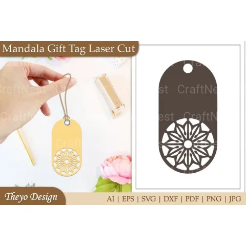 Laser Cut Tags SVG Bundle