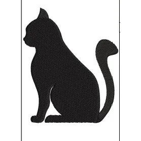 Cat Embroidery Design