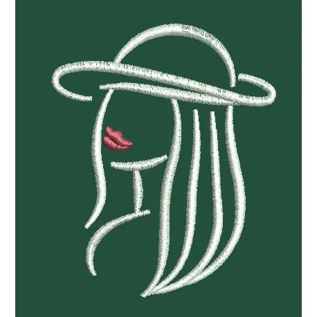Beautiful Women Embroidery Design