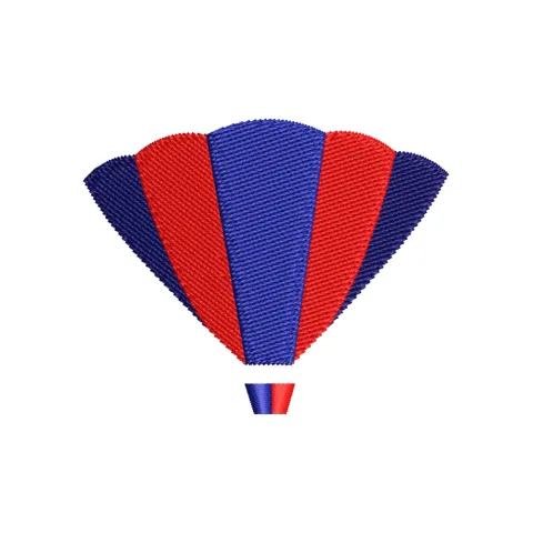 Air Balloon Embroidery Design