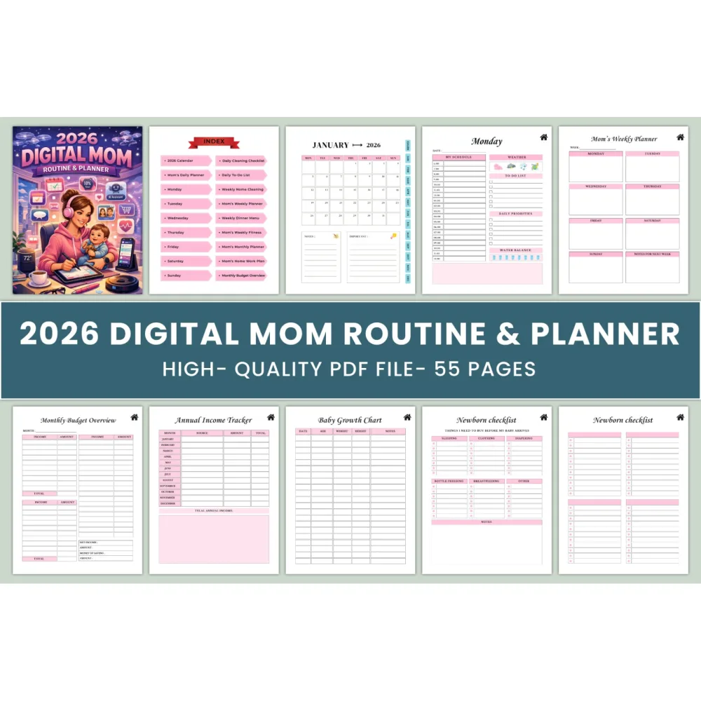 Mom Routine Planner