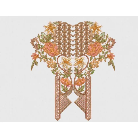 Flower Embroidery Design