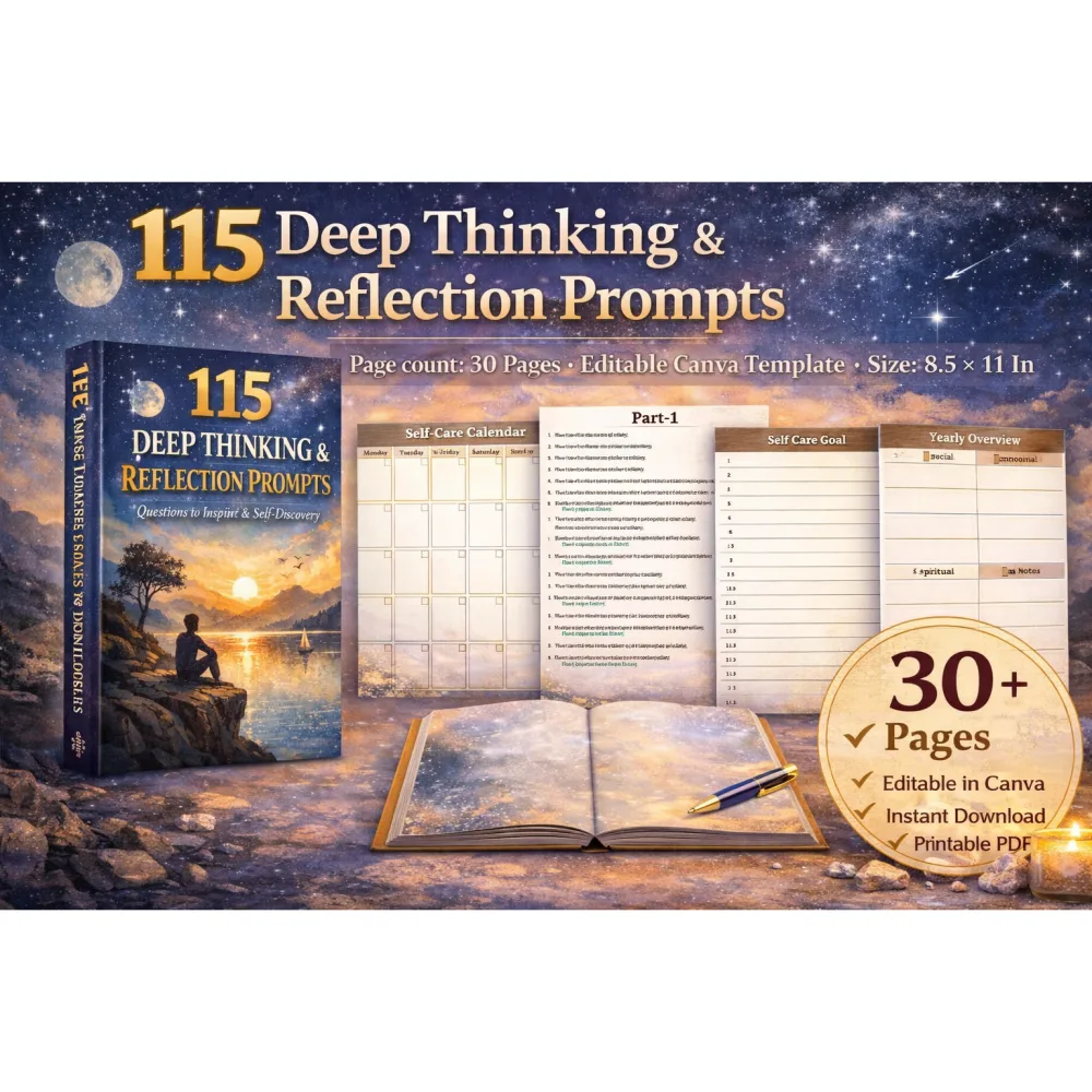 Deep Thinking Reflection Prompts