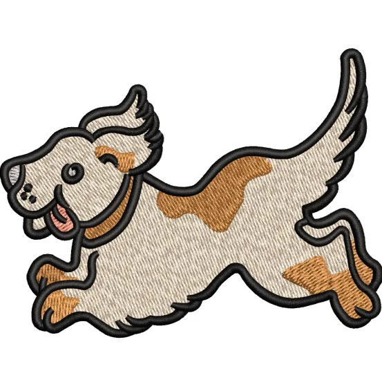 Dog Embroidery Design