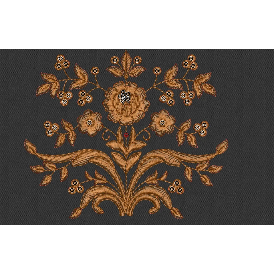 Flower Embroidery Design