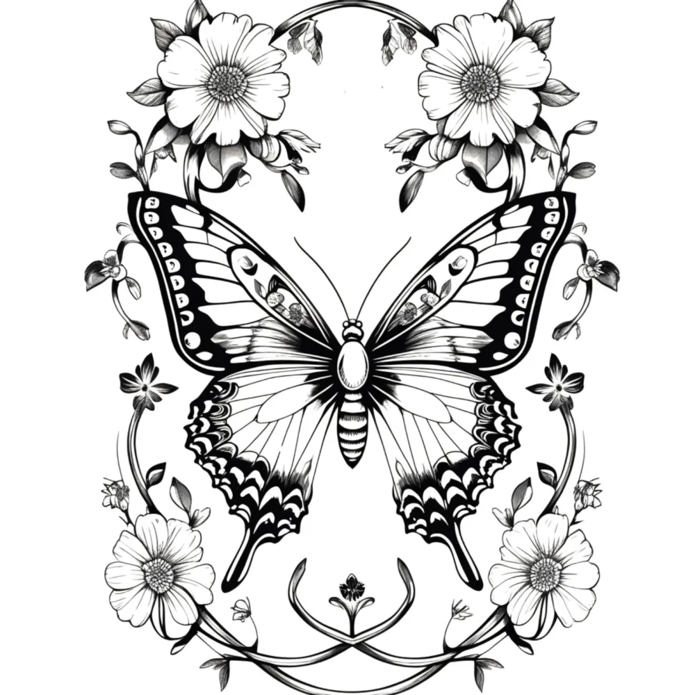 Butterfly Coloring Pages